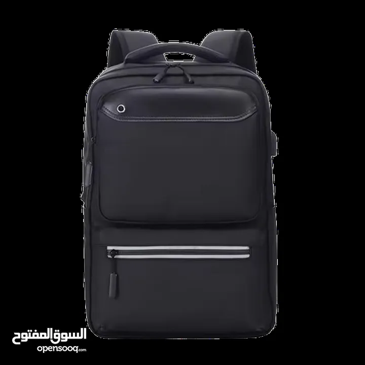 حقيبة ظهر مع USB متعددة الجيوب ذات سعة كبيرة "15.6- LARGE CAPACITY LAPTOP BACKPACK S-9903