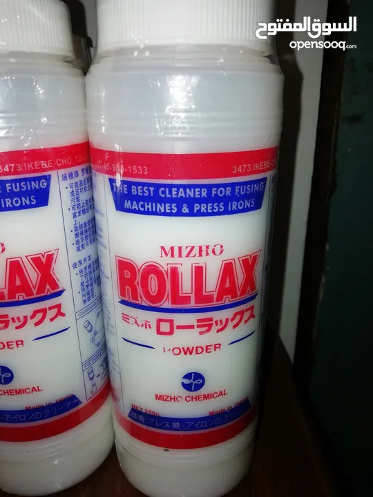ROLLAX cleaning powder بودرة تنظيف مكواي حراري