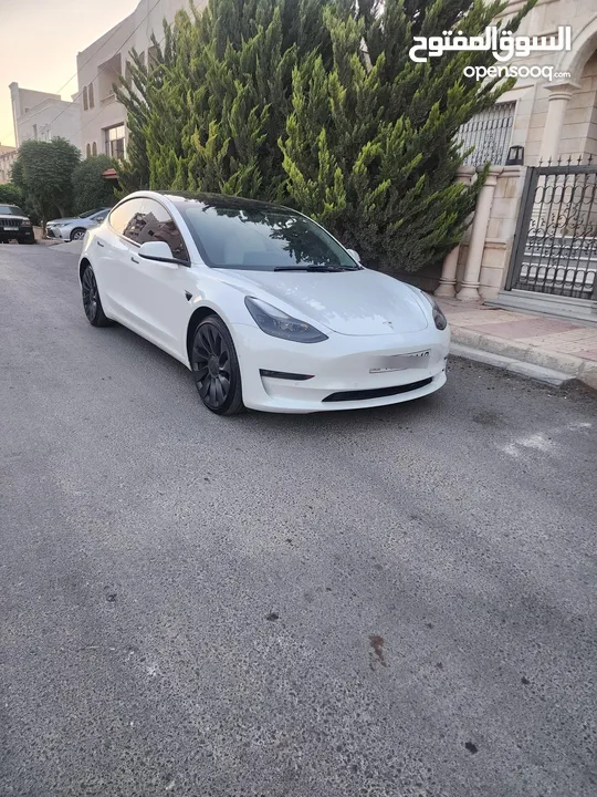 تيسلا 3 محركين اوروبي جمرك جديد مدخلين شحن 500 بيرفورمينس