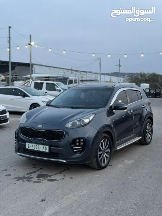 كيا سبورتاج 2017 فل كامل اضافات مع فتحه