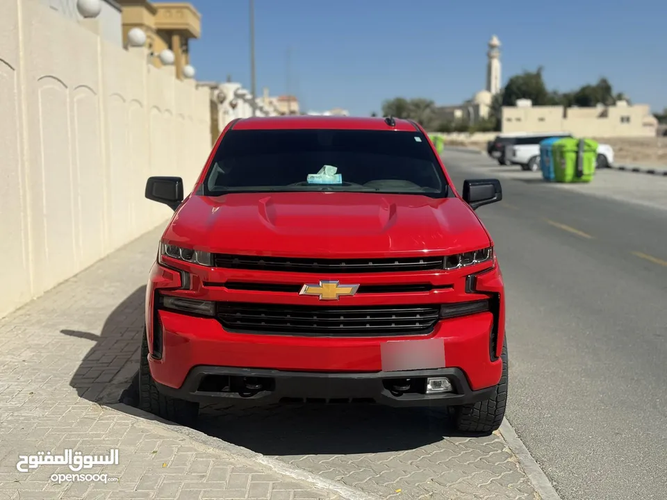 شيفورليه سيلفرادو 2020 RST SILVERADO 5.3 ثمانيه سلندر فورويل وارد بحالة ممتازةة ممشى 9000 فقطططط