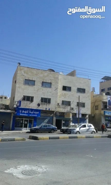 ثلاثة محلات تجارية للإيجار بدون خلو في موقع مميز في الزرقاء السوق التجاري قرب دوار معصوم شارع رئيسي