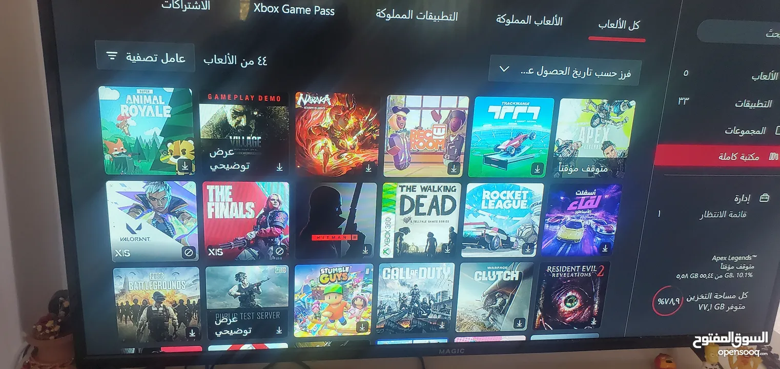 اكس بوكس ون اس شوف الوصف مهم 150 دينار فقط