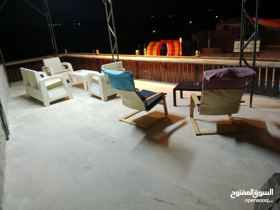 شالية رمسيس  Ramesses Chalet وسط اجمل غابات عجلون أطلالة بانورامية