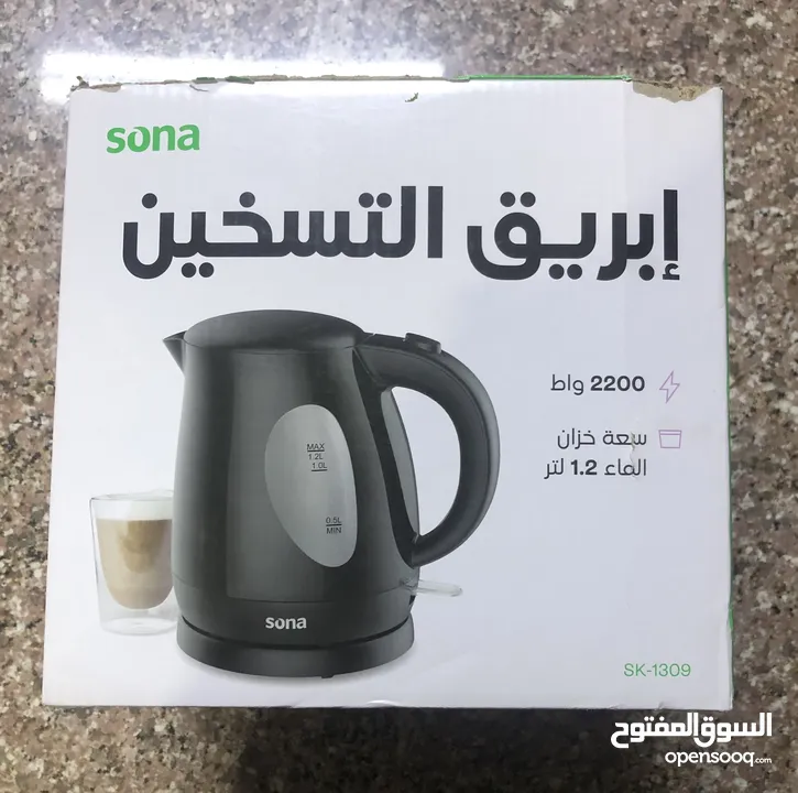 سخان مياه Sona البلاستيكي