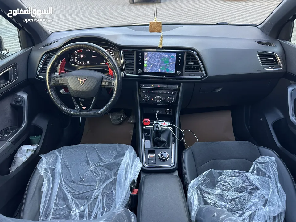 seat ateca cupra 2020  4*4 فل الفل فحص فوق النخب  امكانية البدل وارد  عداد قليل رخصة و تامين 380hp