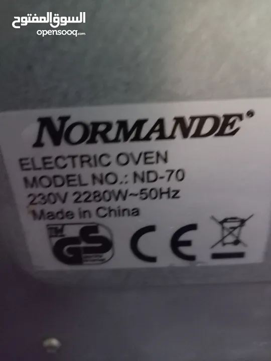 فرن كهربائي  بحاله الوكاله للبيع نوع   electric oven normannde