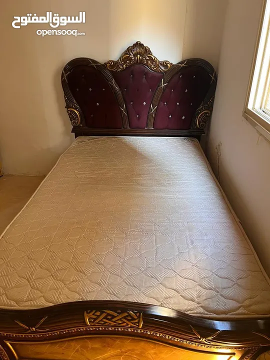 Bed with Mattress