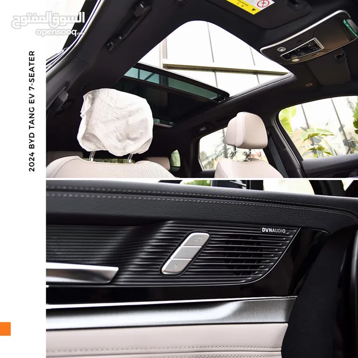 بي واي دي تانج كهربائية بالكامل 7 مقاعد 2024 BYD Tang EV 7-Seater