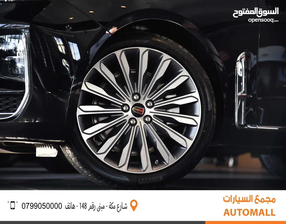 هونشي H9 مايلد هايبرد وارد وكفالة الوكالة 2023 Hongqi H9 45TD Mild Hybrid
