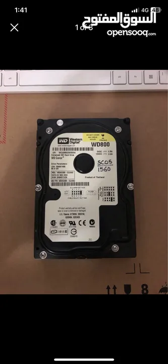 Western digital 80GB hard drive