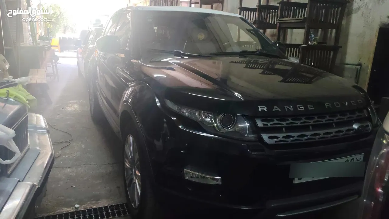 Range rover evoque 2015  4x4 لقطة عداده 55 الف