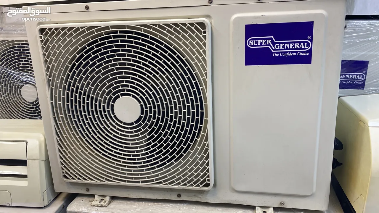 We have used ac with good condition with warranty all capacity