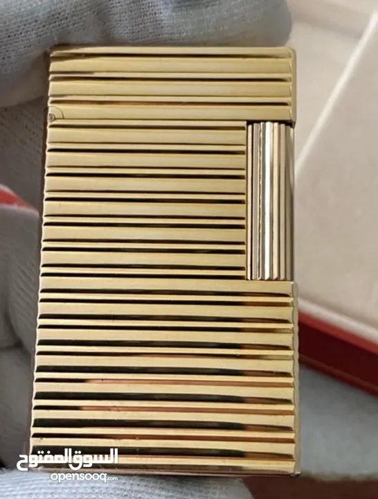 S.T. Dupont – Rare Vintage Ligne 1 with Box – Lighter - Gold Plated