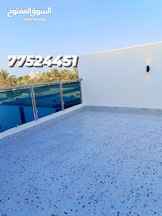 فيلا جديده للايجار بصحار الغشبه New villa for rent in Sohar Al ghoshpa