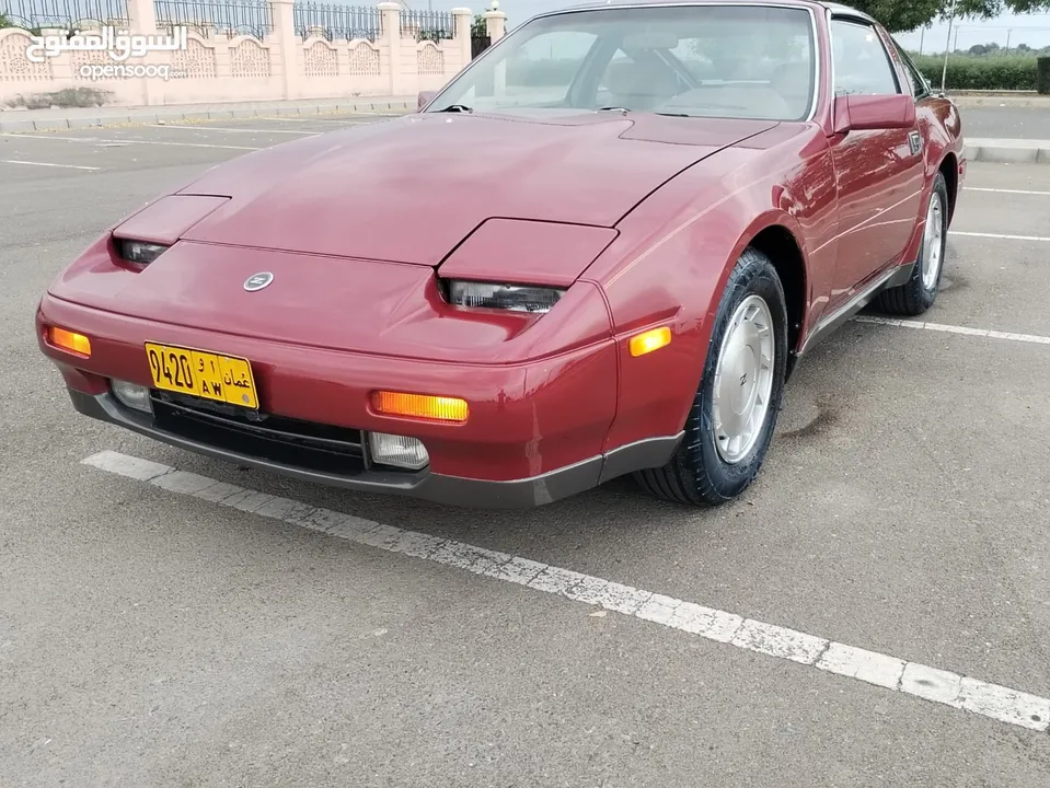 300zx فل نظافه وارد  السياره نظيفه جدا تم عمل صيانه لها موديل 1987  جير اوتوماتيك انجكتر