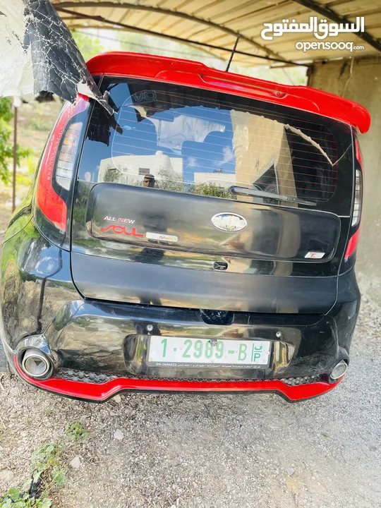 كيا سول موديل 2015 مرخصه ومأمنه