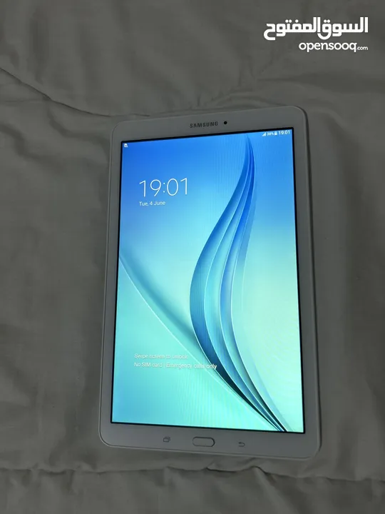 تاب سامسنق جالاكسي إي لون ابيض  Samsung galaxy tablet E 6.9 white مساحة 8GB و رام 1.5GB