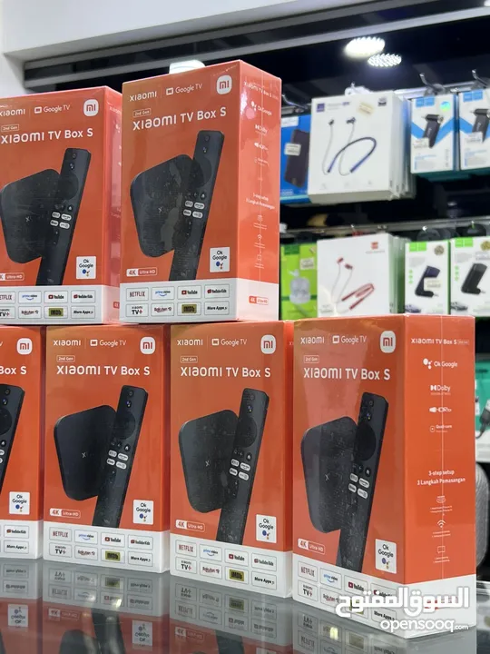 Mi Box s 4K gen 2 شاومي بوكس  الجيل الثاني (2024) جديد مسكر  متوفر لدينا ليما موبايل كمية محدودة