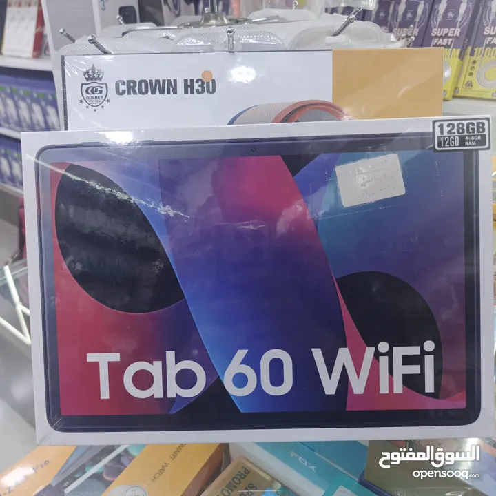 تابلت جديد 128g 12ram Tap 60 WiFi كفاله سنه كامله