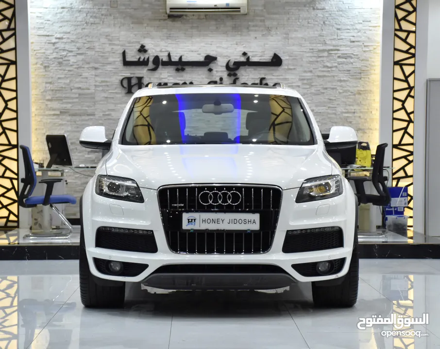 Audi Q7 S-Line 4.2L QUATTRO ( 2010 Model ) in White Color GCC Specs