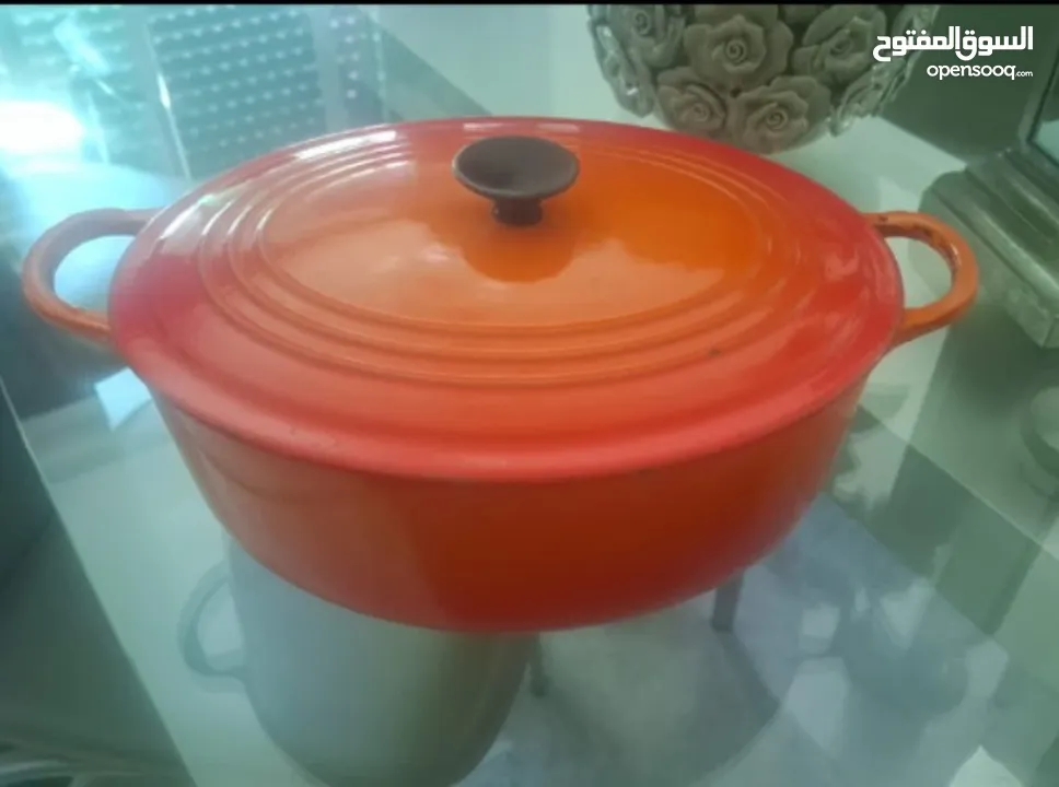 طنجرة كاست ايرون حديد صلب حديد الزهر Dutch oven cast iron cookware