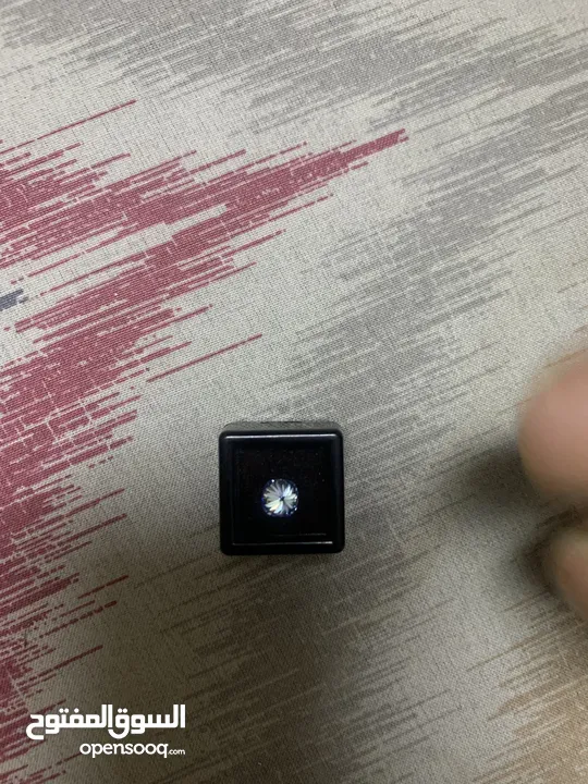 حجر ميزونايت الماس 1 قيراط مع شهادة