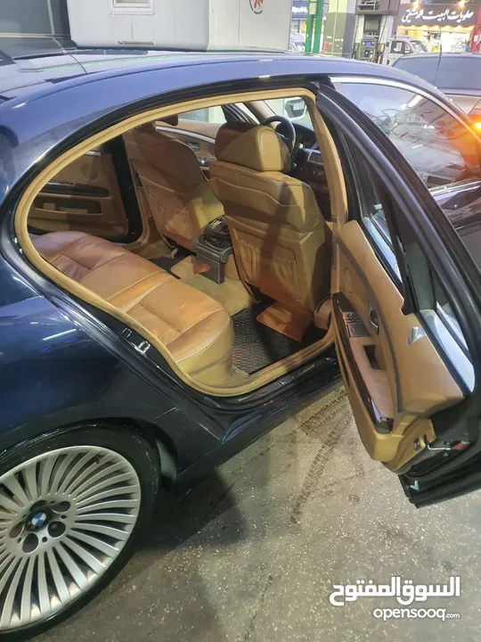 سيارة للبيع BMW 750 Li موديل 2007 أعلى مواصفات كاش فقط بسعر 6500 دينار قابل للتفاوض بعد المعاينة