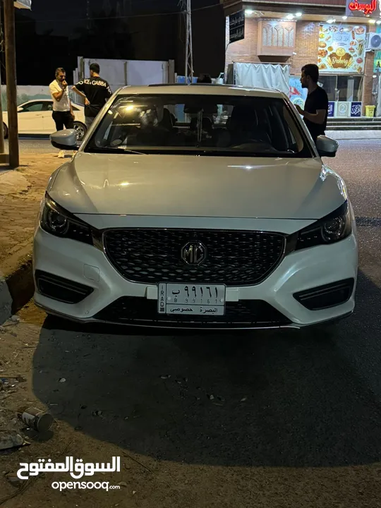 Mg6 2023 سيارة زيرو  رقم بصرة حرة