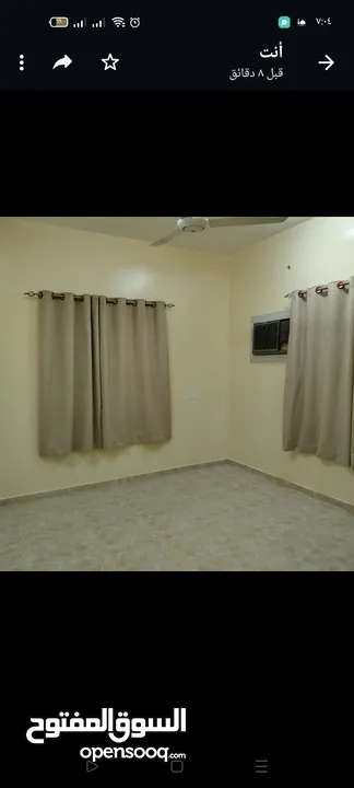 شقة  للايجار في نزوى منطقة فرق للعوائل Apartment for rent in Nizwa Farq area for Family