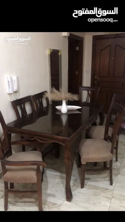طاولة سفره زان 6كراسي