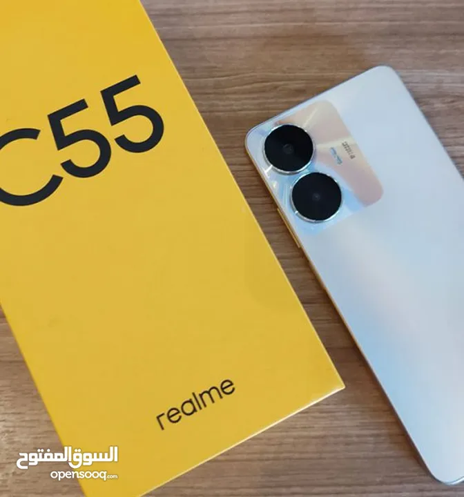 عرض خاص : Realme C55 256gb - هاتف جديد - ضمان وكيل سنة بأقل سعر من دكتور فون