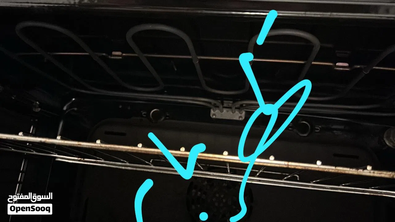 Hoover 90 X 60 cm, 5 Burners Free Standing Gas Cooker, Silver FGC9060