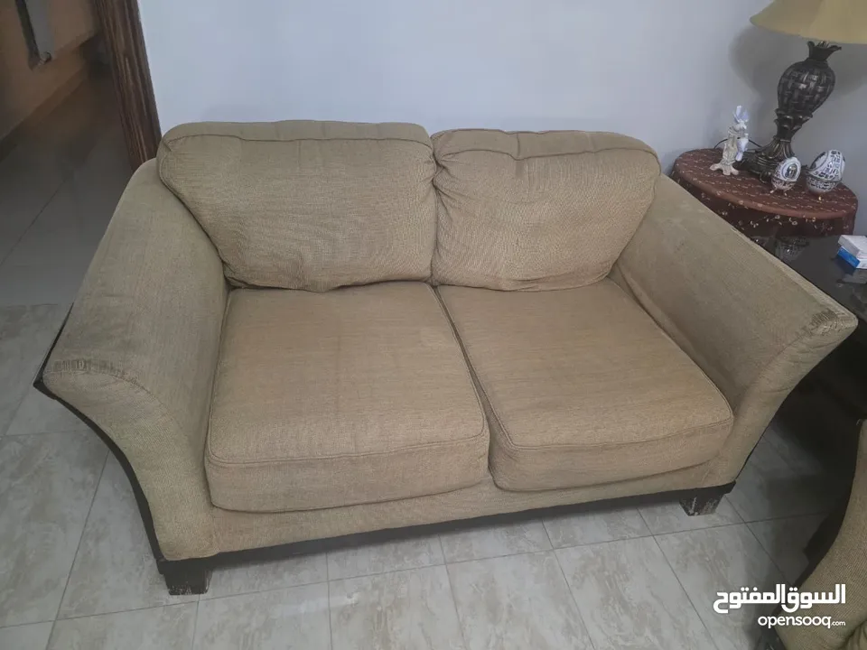 طقم كنب امريكي مستعمل للبيع ( ميداس )