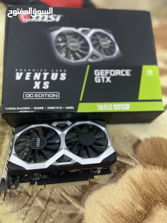 Nvidia GTX 1650 super بحالة ممتازة للبيع