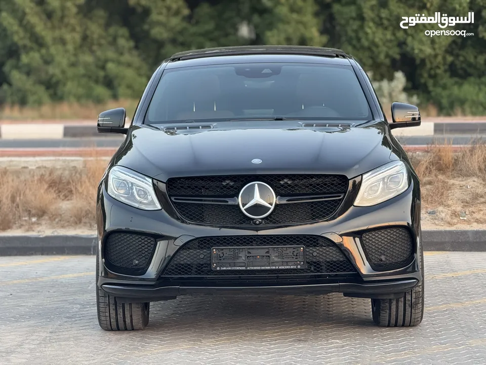 GLE 43 COUPE AMG 2017 GCC FULL OPTION PERFECT CONDITION