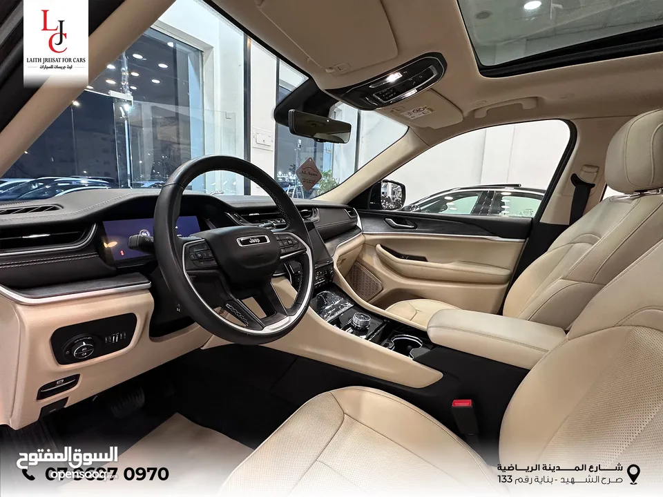‎جيب جراند شيروكي L ليميتد دفع رباعي V6 3.6L اعلى صنف 2022 ‏Jeep Grand Cherokee L Limited