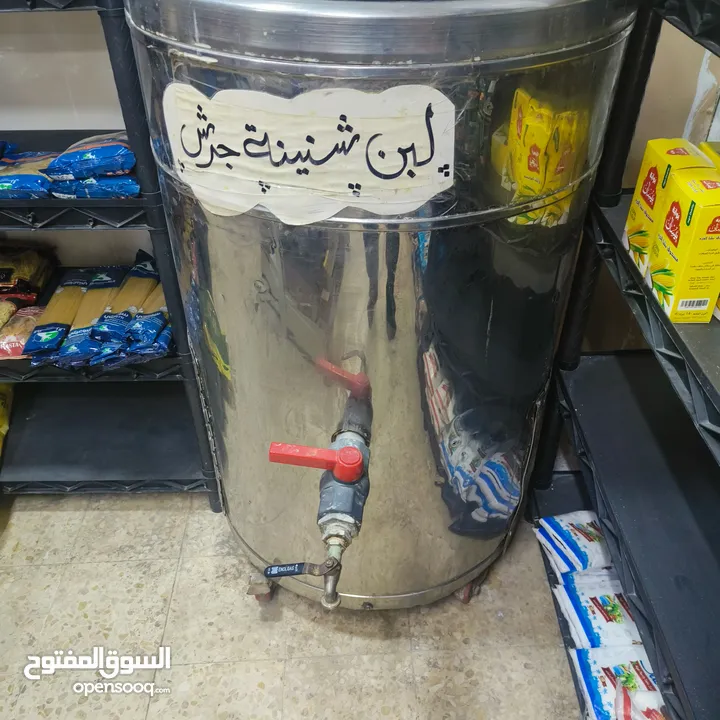 ثلاجة لبن شنينة كبيرة للبيع