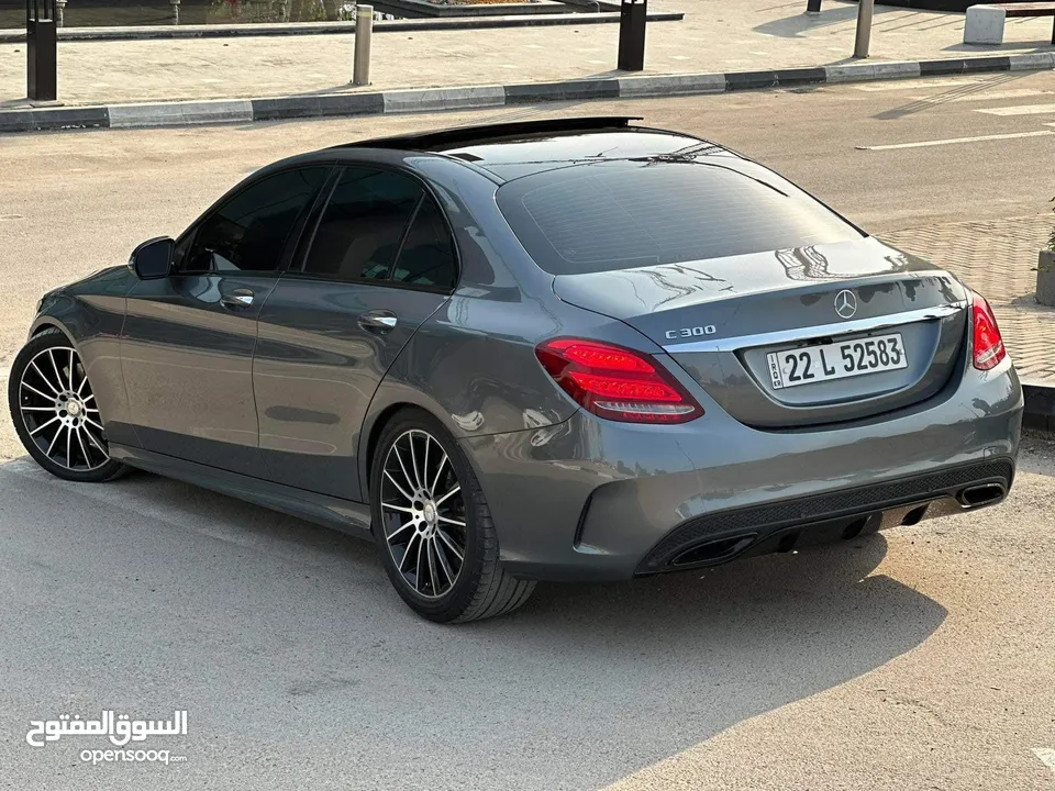 السلام عليكم سياره مرسيدس  C300/2018/AMG