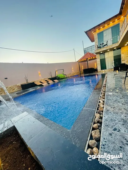 شاليه بيرلا Pearla Chalet شاليه في البحر الميت منطقة الراما للبيع   معايير خمس نجوم