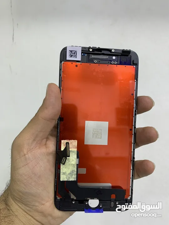 شاشة ايفون 8 plus اصلي شركة مكفولة 100%