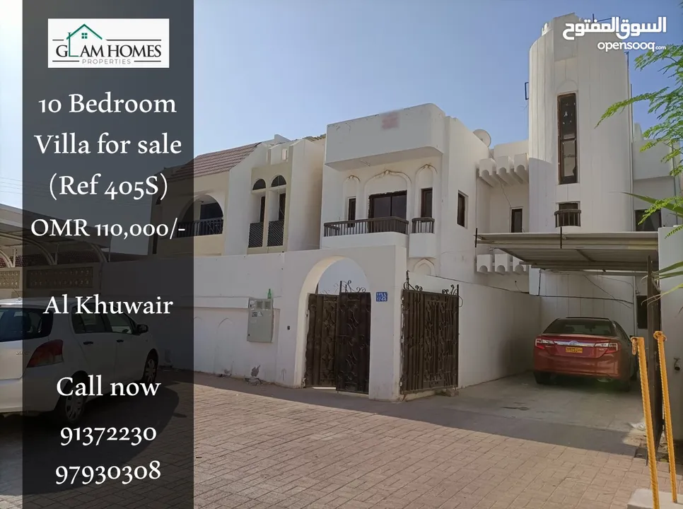 Extravagant villa in Al Khuwair for sale Ref: 405S