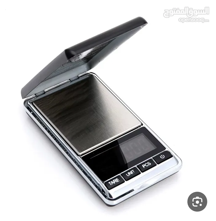 ميزان جيب رقمي سعة 500g قابلية قراءة 0.01 غرام نظام استشعار عالي الدقة شاشة LCD بإضاءة خلفية