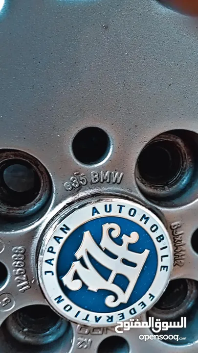 جنط بوز نمر  قياس 14   جنط BMW E30  اربع براغي  اصلي مختوم  بحاله ممتازة  كاوشوك جديد