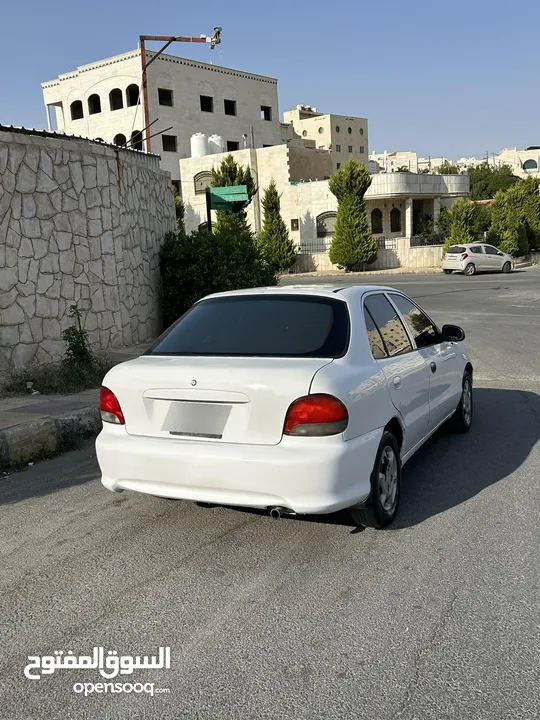 هيونداي اكسنت 97 قصة الدب هاتشباك بحالة ممتازة