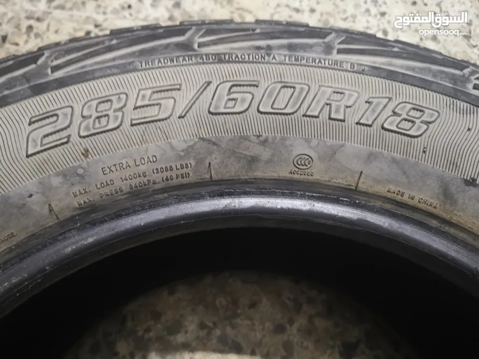 اطار رقم 285/60R18