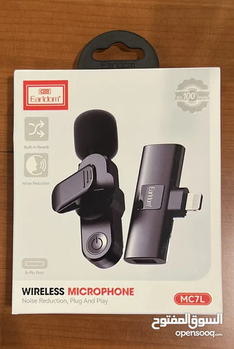 ميكروفون ايفون وايرلس Wireless Iphone mic