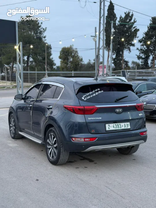 كيا سبورتاج 2017 فل كامل اضافات مع فتحه