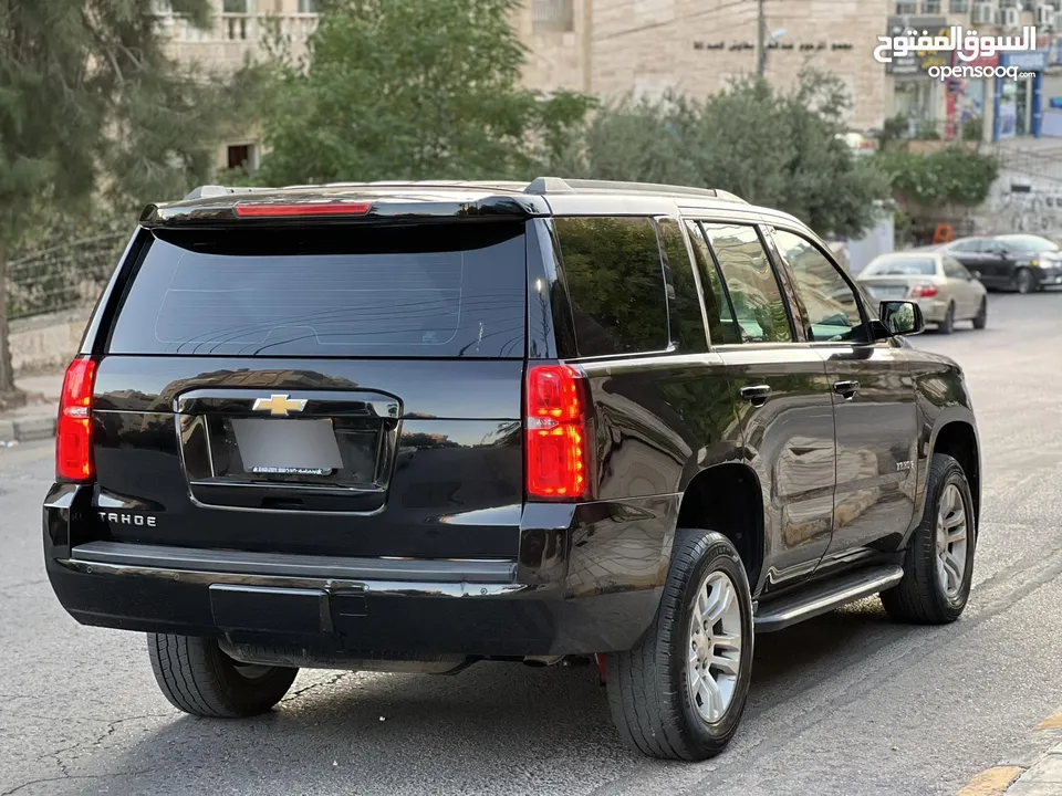 شيفروليه تاهو موديل 2020 فحص كامل وارد وصيانة الشركة بحالة الوكالة لون اسود فُل ابوشن ما عدا الفتحة