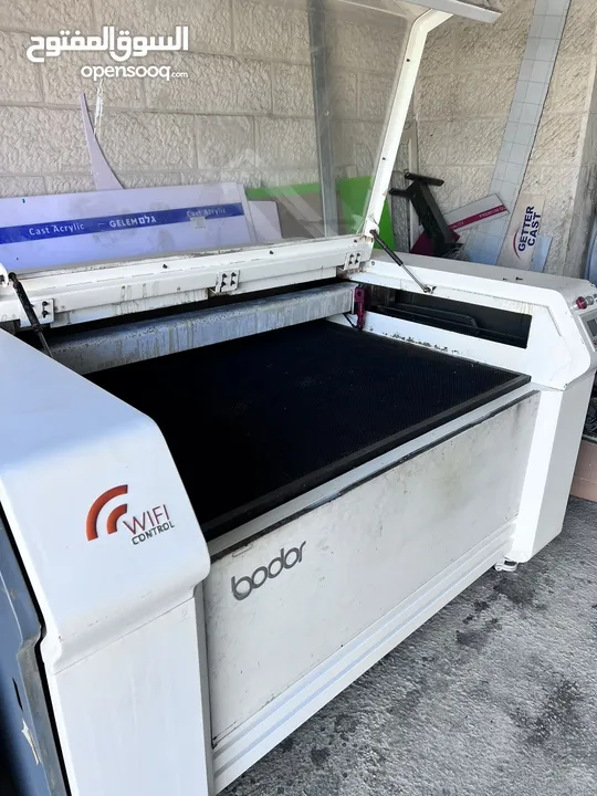 ماكينة ليزر  CNC / BODOR Laser CO2 لقص الخشب والاكريلك والجلد والقماش